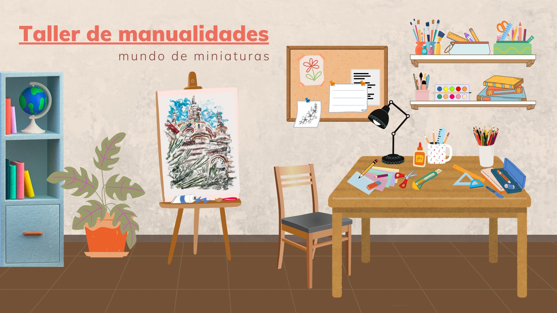 Taller de manualidades mini